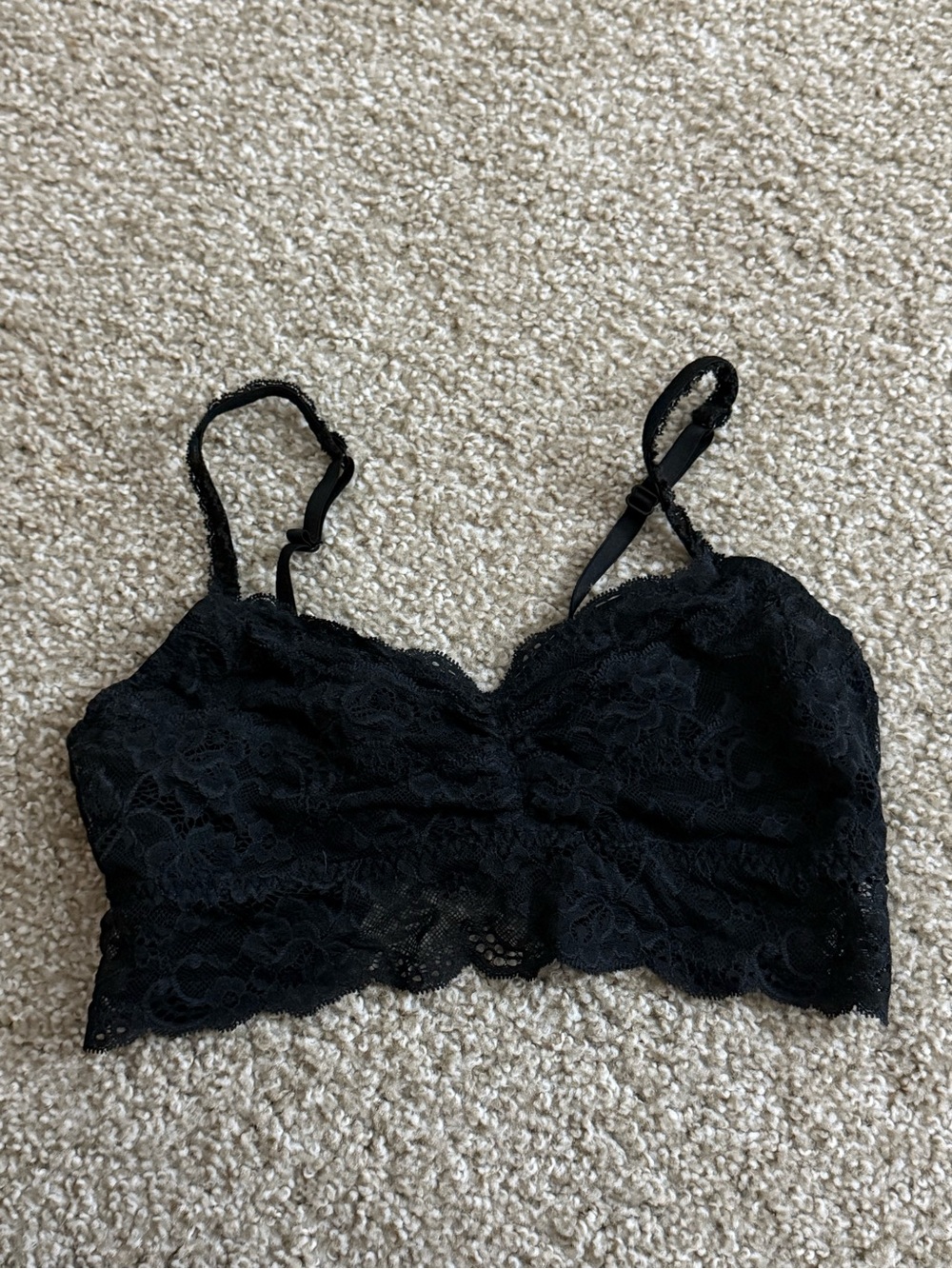 Victoria's Secret Black Lace Bralette